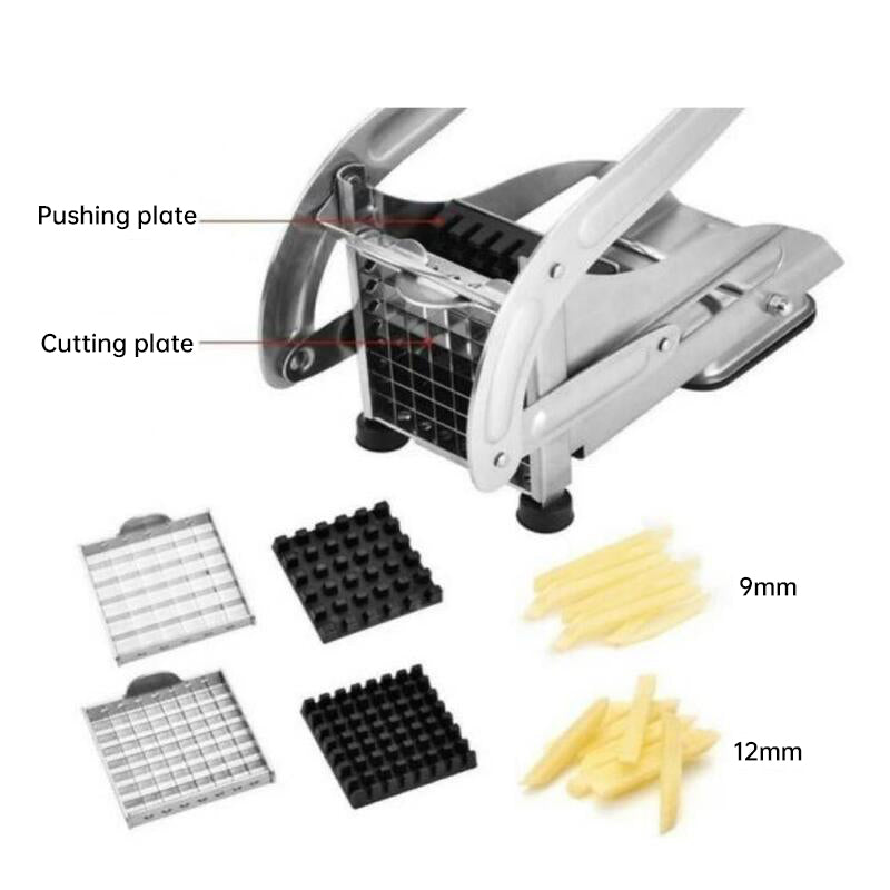 Manual Stainless Steel Potato & Vegetable Chip Cutter