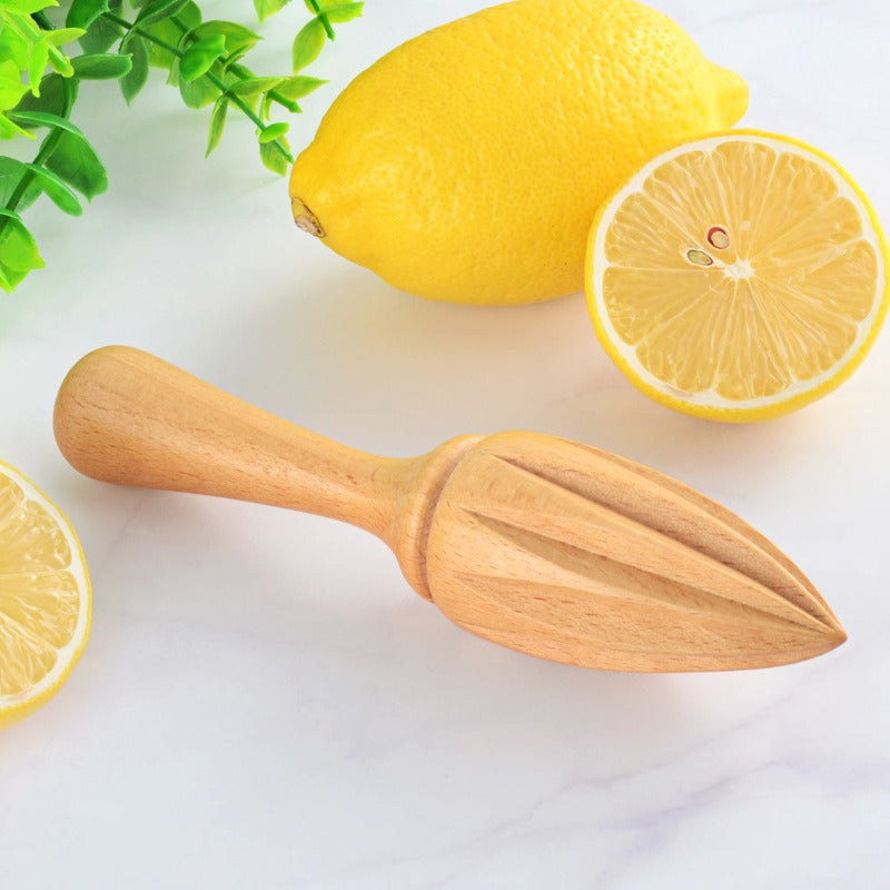 Manual Beech Wood Lemon Juicer