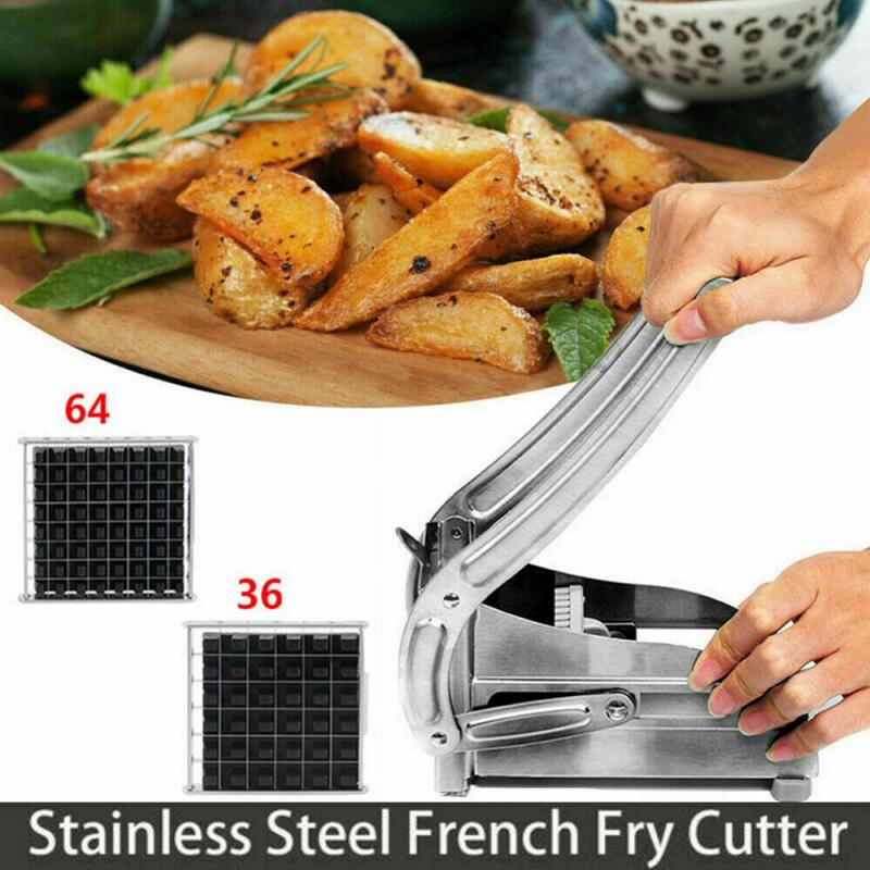 Manual Stainless Steel Potato & Vegetable Chip Cutter