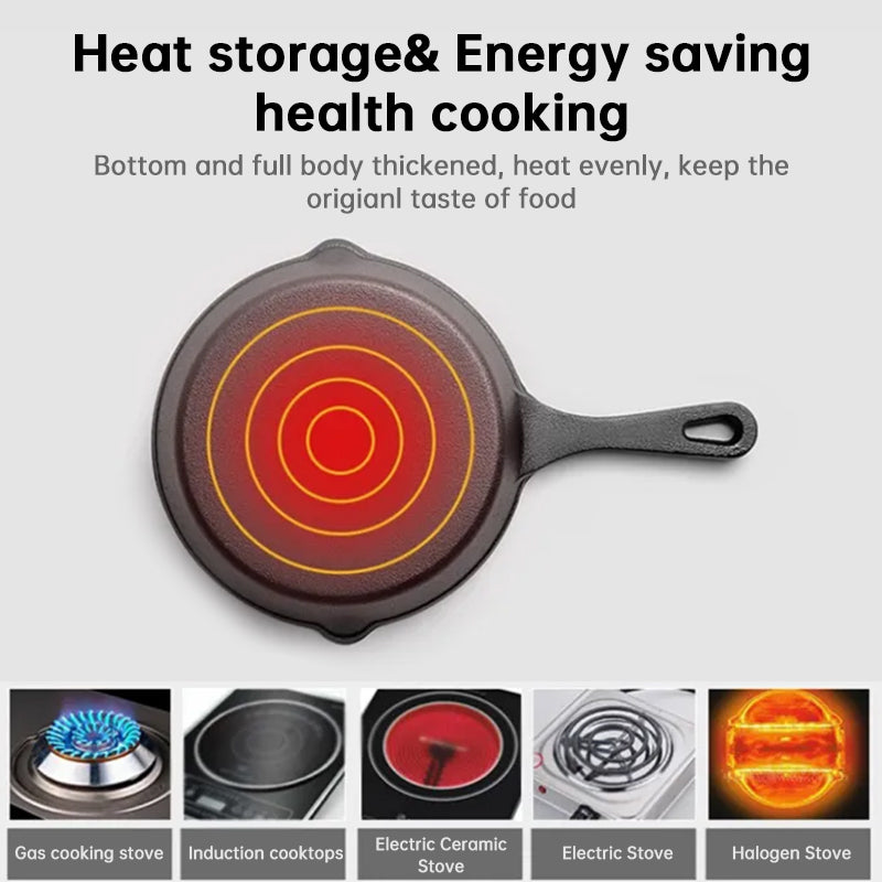 4-Piece Cast Iron Skillet Set