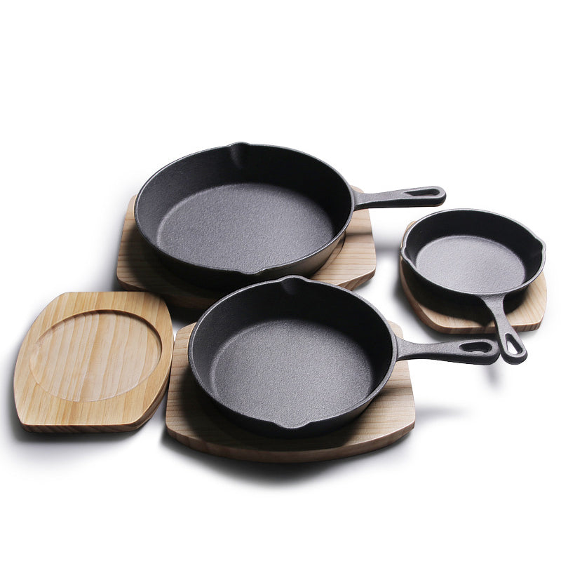 4-Piece Cast Iron Skillet Set