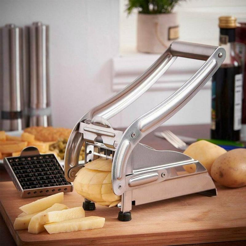 Manual Stainless Steel Potato & Vegetable Chip Cutter