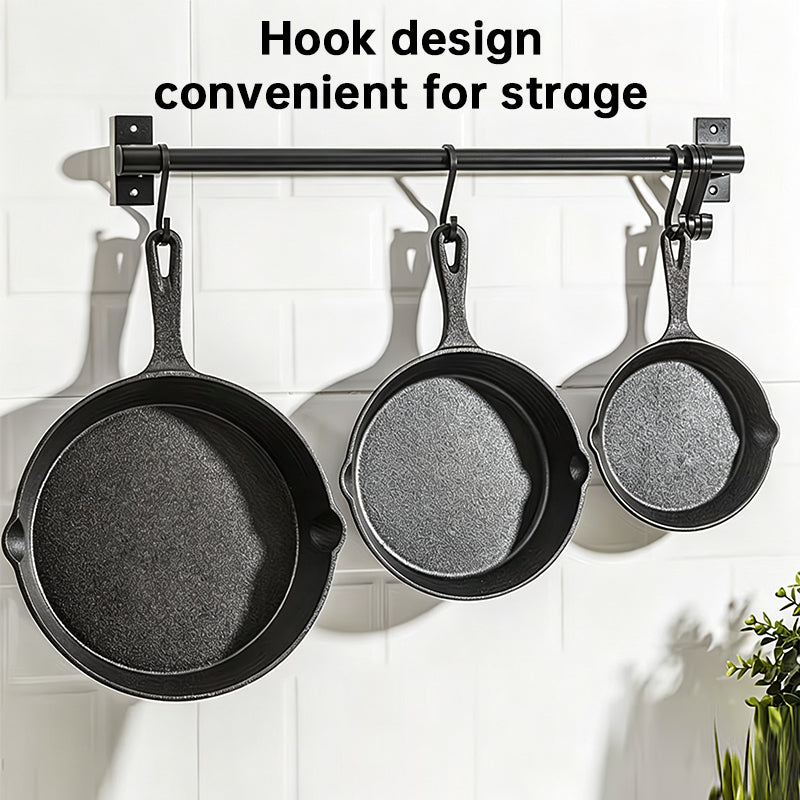 4-Piece Cast Iron Skillet Set