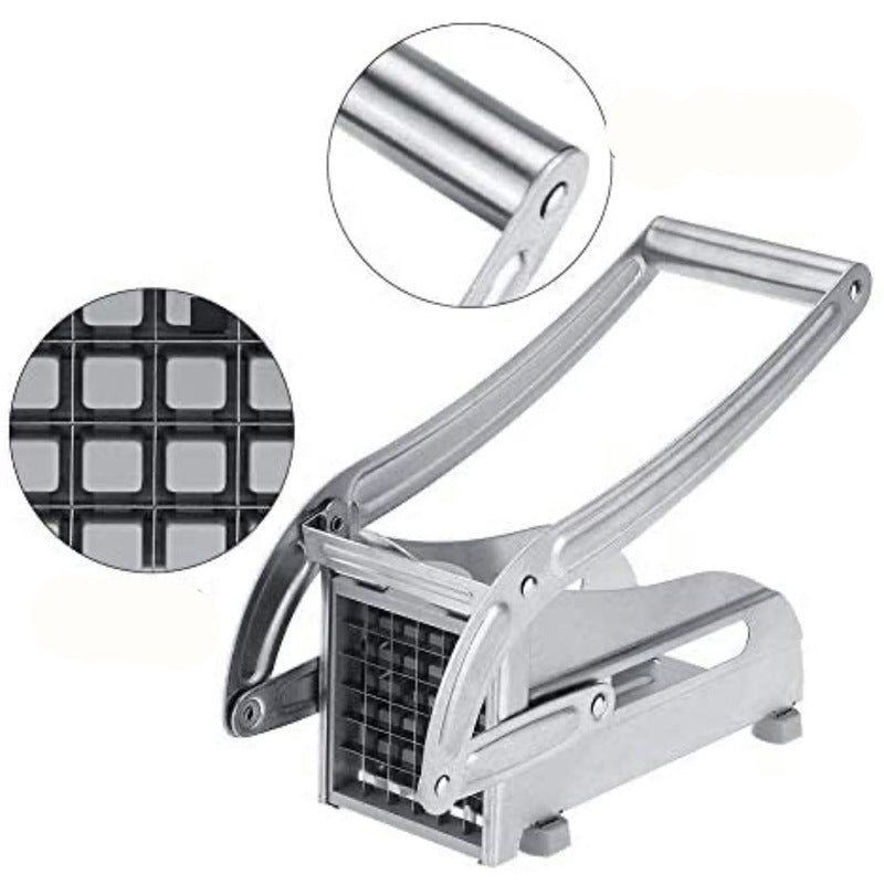 Manual Stainless Steel Potato & Vegetable Chip Cutter