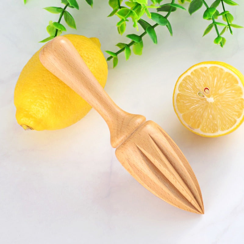 Manual Beech Wood Lemon Juicer